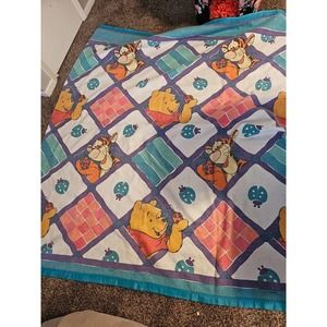 Vintage Winnie The Pooh Large Blanket